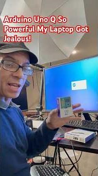 The UNO Q Is So Powerful My Laptop Got Jealous# Arduino #innovation #microcontrollers #shortsyoutube