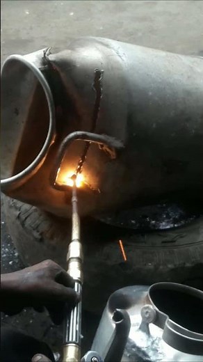 Watch This Torch Melt Through Aluminum Like Butter
