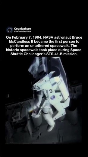He Floated Alone in Space With No Rope