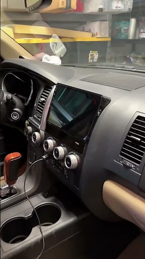 Touchscreen Radio Upgrade for Toyota Sequoia & Tundra #sequoia #tundra #toyotasequoia #toyotatundra