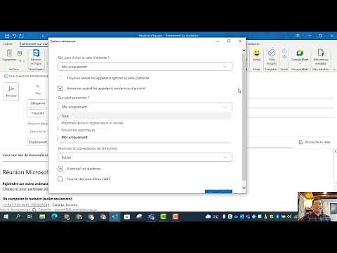 13 - Créer une réunion en visioconférence dans Teams