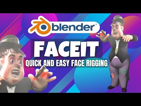 FACEIT Tutorial : Face Rig in Blender | Facial Animation and Expressions | Facial Rigging ARKit