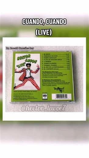 #cuandocuando #hectorlavoe #salsa #elcantantedeloscantantes #envivo #live #puertorico #jibaritodeponce