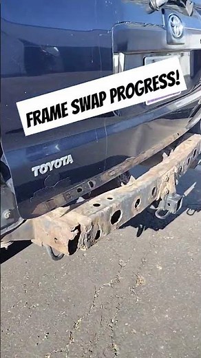 2004 Toyota 4Runner frame and engine swap