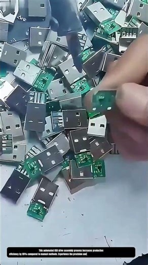 Automated USB Drive Assembly: Precision Manufacturing