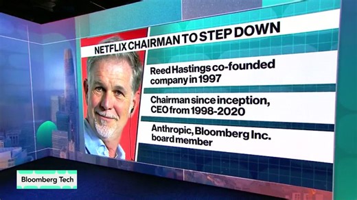Netflix shares tank on weak forecast; Hastings steps down