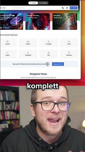Ist Freepik zu gut, um legal zu sein? Entdecke kostenlose Creator-Tools! #HolidaysWithYouTube
