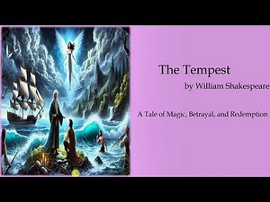The Tempest by William Shakespeare: Easy Act-Wise Summary and Analysis