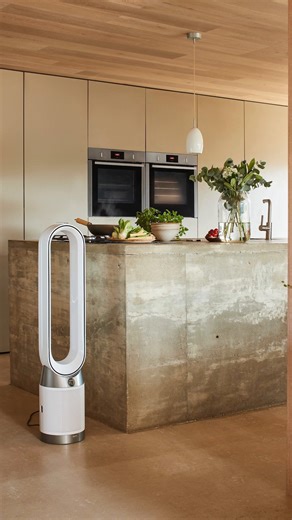 Dyson on Instagram: "Stay cool and breezy. 💨 The Dyson Purifier Cool PC1, equipped with Air Multiplier™ technology, removes odours and delivers over 290 litres of smooth yet powerful airflow per second, to keep you cool while you cook. #DysonPurifier #DysonHome #PowerfulProjection"