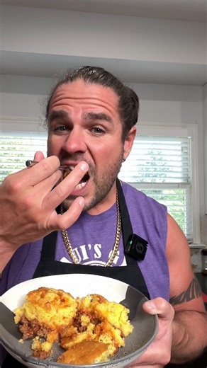 Cast Iron Cowboy Cornbread 🤠 | Food Dudes