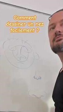 Comment dessiner un nez facilement ?
