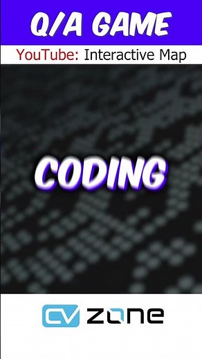 Q/A Game on Interactive Map using Computer Vision