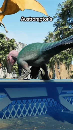 Austroraptors dynamic vision is amazing | Jurassic World Evolution 3 #jurassicpark #dinosaurs #tiktokgaming #jurassicworld #jurassicworldevolution3