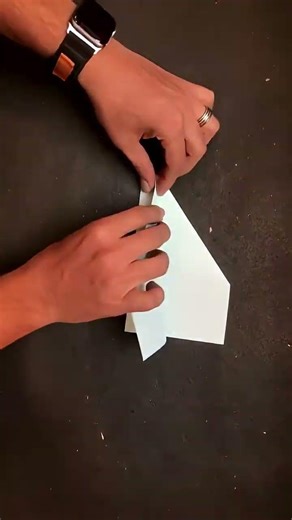 This Fold Makes the Perfect Paper Airplane #tutorial #shorts #diy