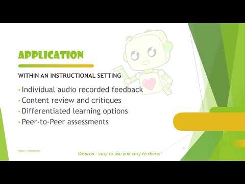 Digital Tools TUTORIAL - Learning About Vocaroo, by Karen F.