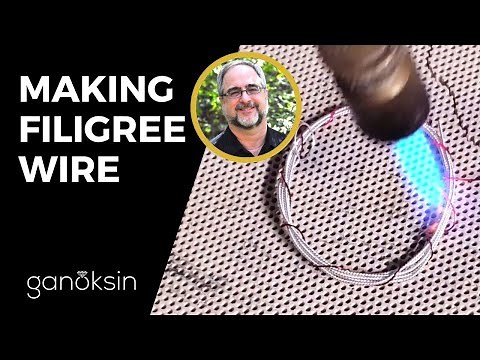 How To Make Filigree Wire | Ganoksin [PREVIEW VIDEO]