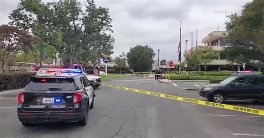 Pursuit suspect crashes ambulance stolen from Downey homicide investigation