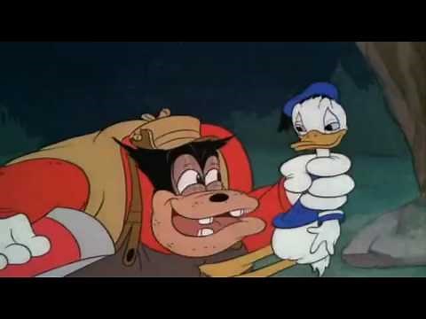 Donald Duck Timber Disney Cartoon