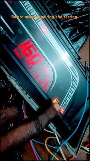Bolero meter repairing and testing fule problem #ecu repair #digital meter repairing #bolero