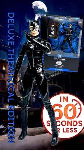 Toy Unboxing: Catwoman from Batman Returns Mcfarlane DC Multiverse Deluxe Theatrical Edition #toys