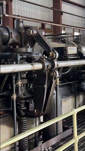 1917 Snow Engine - 600HP at 100RPM 👍 Coolspring PA Engine Show #shorts