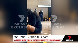 BREAKING: A high school in Western Sydney has been sent into lockdown after a 12-year-old student wielded a knife on campus. 7NEWS at 6pm. #7NEWS | 7NEWS Sydney