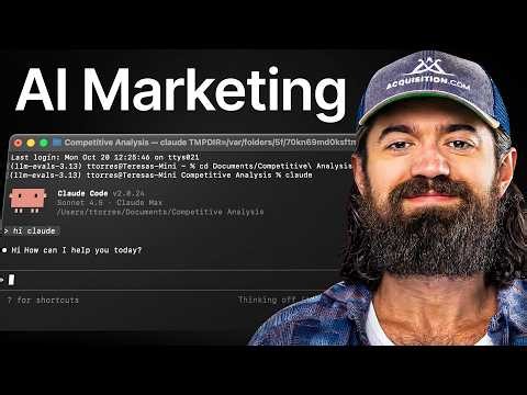 I Replaced Alex Hormozi's Marketing Team With Claude