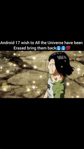 26K views · 1.6K reactions | Android 17 wish to all the Universe have been erased bring them back | Gokureels1 | Facebook