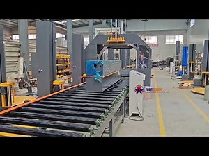 Heavy-Duty Horizontal Profile Wrapping Machine | Long & Large Sections Secured in Minutes