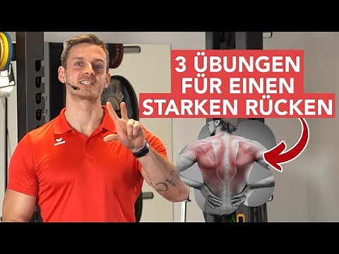 🔥 Stärke Deinen Rücken mit nur 3 Übungen | Einfaches Rückentraining zu Hause 🔥