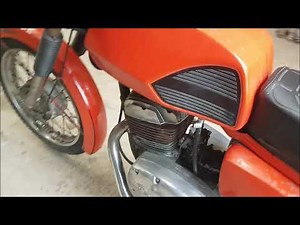 1985 CZ 125 Sport test / demonstration run