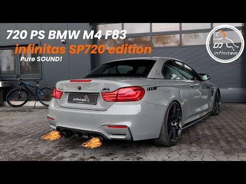 720 HP BMW M4 F83 SP720 by infinitas | Pure Exhaust Sound & Performance 🔥