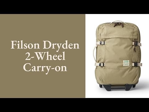 Filson Dryden Two-wheel Carry-on Suitcase