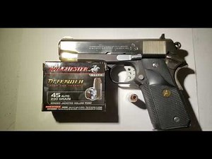 Winchester Defender .45 ACP 230gr Gel Test