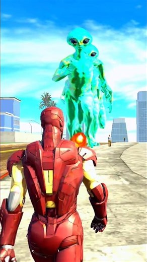 Iron Man Vs Alien 😱 Sandbox Distruction Games