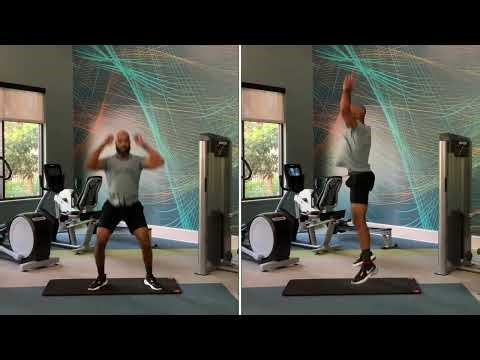 Jump Squat with Floor Touch - M2B2L