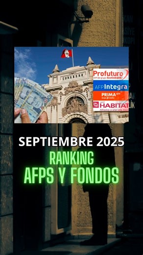 Alonso Choquecota | 💼 ¿Sabes cuál es la AFP más rentable del 2025? Con el octavo retiro ya aprobado, muchos se preguntan si conviene retirar o dejar su dinero... | Instagram