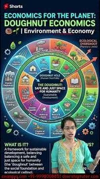 Economics for the Planet DOUGHNUT ECONOMICS 🍩🌱 Environment & Economy
