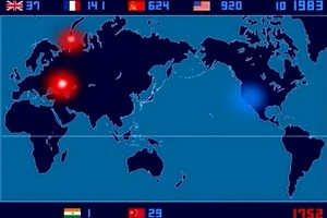A Time-Lapse Map of Every Nuclear Explosion Since 1945