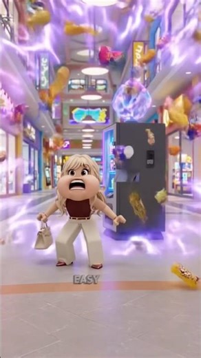 Roblox Animation | She Drinks a CURSED Soda 😳| Vending Machine Gone CRAZY! #shorts