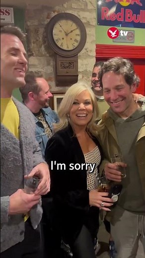 Paul Rudd joins Dublin pub singalong with Irish band