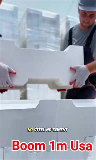 How to make building a house as easy as building blocks? Bricks nest naturally without adhesive #knowledge #content | bom 1m USA