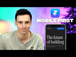 Make a mobile-first website in Framer (step-by-step)