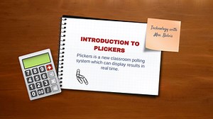 Plickers presentation for students