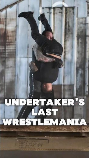 All of The Undertaker's matches at WrestleMania (Part 10) #wwe #wrestling #shorts