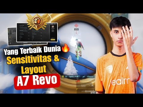 Sensitivitas Terbaik PUBG Mobile | Sensitivitas A7 Revo Terbaru 2026 + Kode Layout PUBG