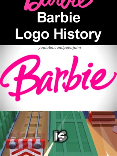 Barbie Logo History #logo #brand #logohistory #history #foryou #fyp #rebrand #logos #barbie #barbiegirl #barbiemovie #barbiedoll #toy #toys #play