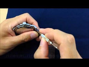 DIESEL用時計ベルト ROTAベルト交換方法