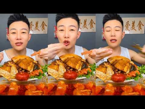 Spicy ASMR Mukbang: Extreme Chinese Street Food Seafood Feast & Mala Braised Pork Eating Show