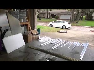 Harbor freight greenhouse 6 x 8 part 1